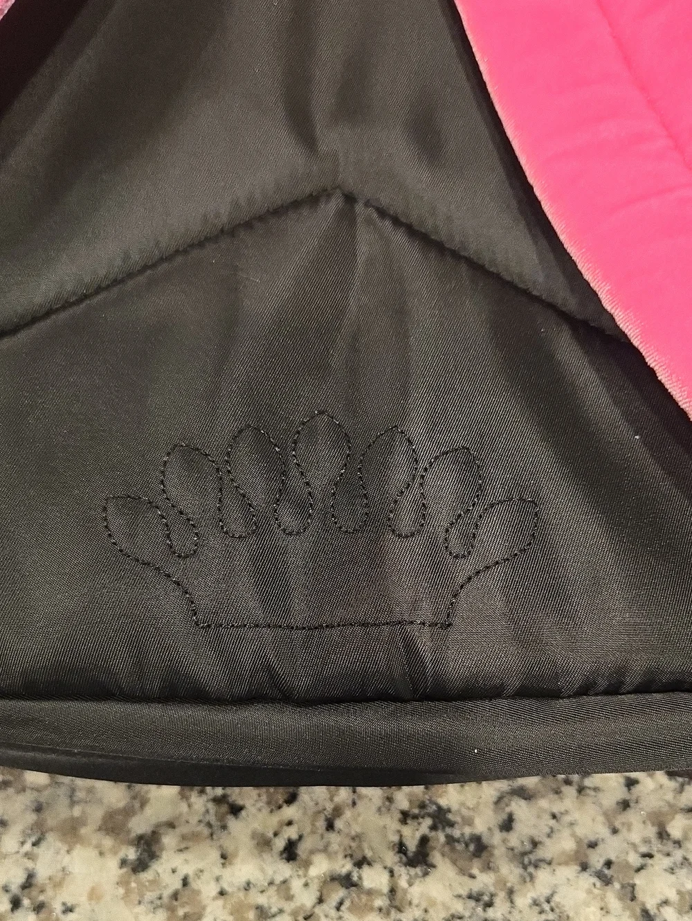 JUICY COUTURE VELVET BACKPACK W/ RHINESTONE LOGO AND CROWN EMBLEM. NWOT.
